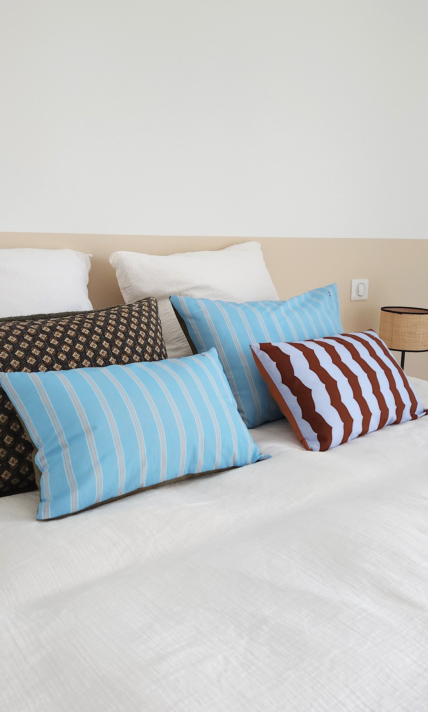 Coussin décoratif rectangle Ibiza Large-4